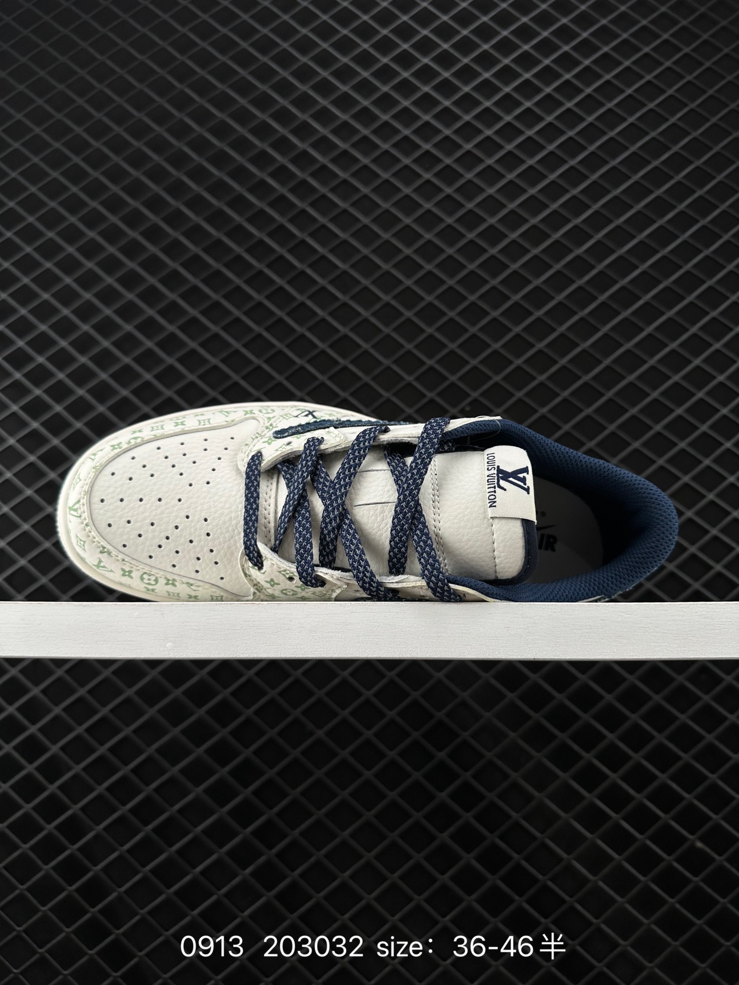 fragment design x Travis Scott x Nike Air Jordan 1 Low OG SP”Black/Green Toe“